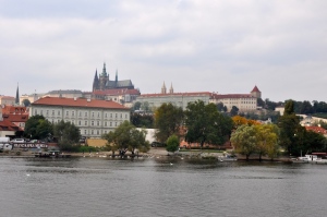 Prag Bick auf die Prager Burg