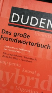 Farewell, Fremdwörterbuch