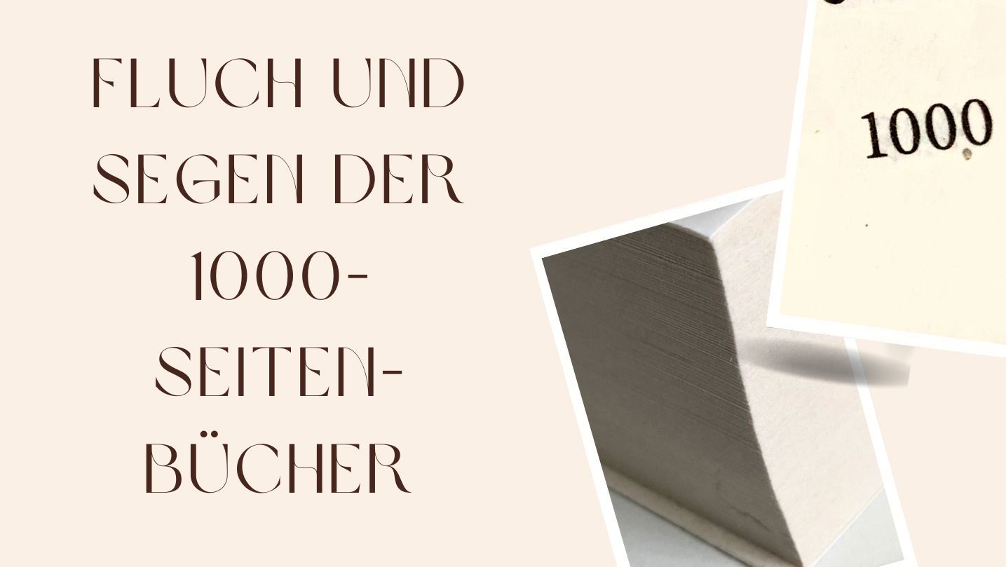 Fluch und Segen der 1000-Seiten-Bücher - https://www.oliverkoch.net